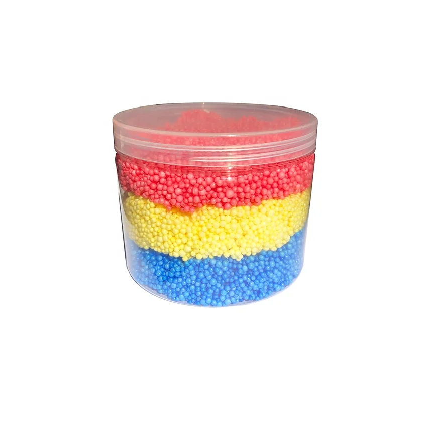 
Kids educational fidget toy non dry color mixed foam clay for playing and craft 