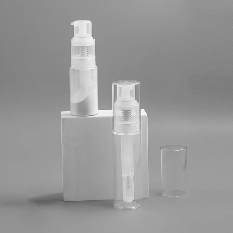 Luster dust spray Powder Sprayer duster PET Bottle Pump dispenser perfect for Glitter Powder Luster Dust Dry shampoo 30ml