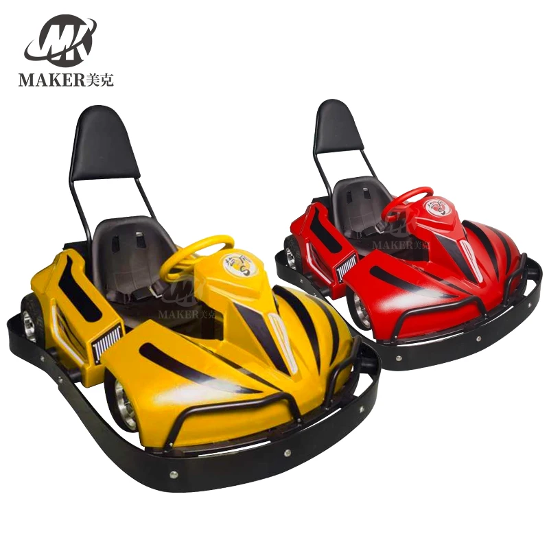 Indoor Entertainment New Electric Dynamic Sound Karting 250W Electric Go Kart Car