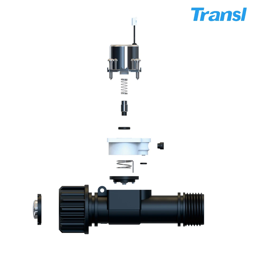 Transl 3/4 inch Smart bistable solenoid valve dc 3v 6v plastic water valve for Irrigation timer and home garden water system