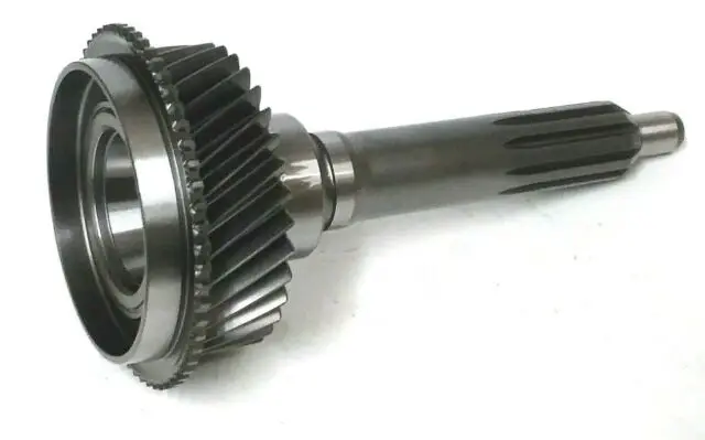 CNC machining service custom Alloy Steel Input Transmission Gear Shaft for Auto Spare Part