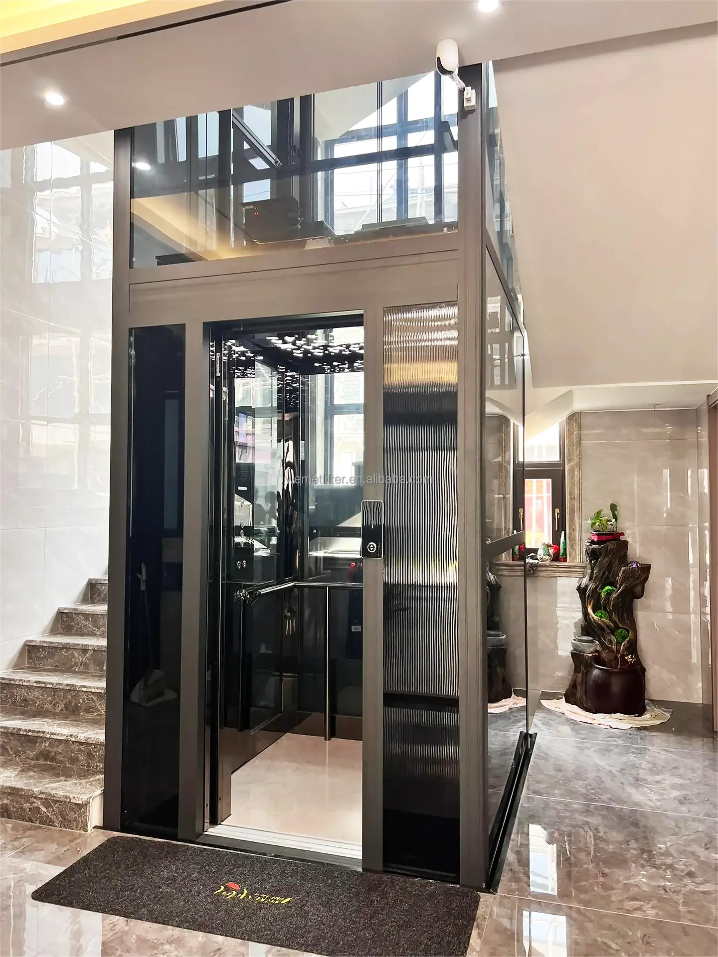 Elevator home lifts Electric Traction elevators for Luxury Villa