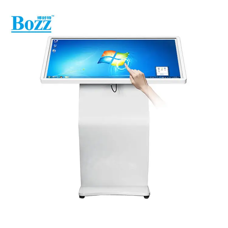 Commercial Totem Android System Vertical Monitor with Auto Media Player Digital Signage Advertising Display Kiosk