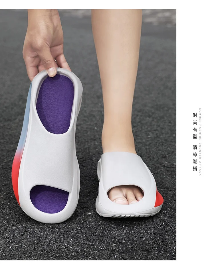 Ladies Fashion Cheap Non-slip Flip Flops Women Sandals  Soft Sole EVA Indoor Slides Home Thick Platform Bathroom Slippers