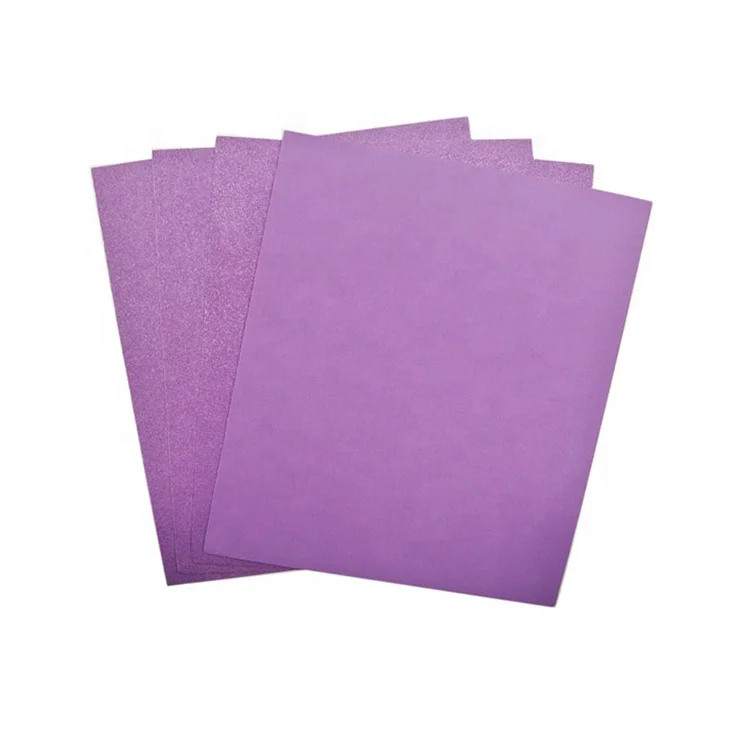 RMC Purple 230*280mm Aluminum Oxide abrasive tools Rectangle Sandpaper abrasive paper