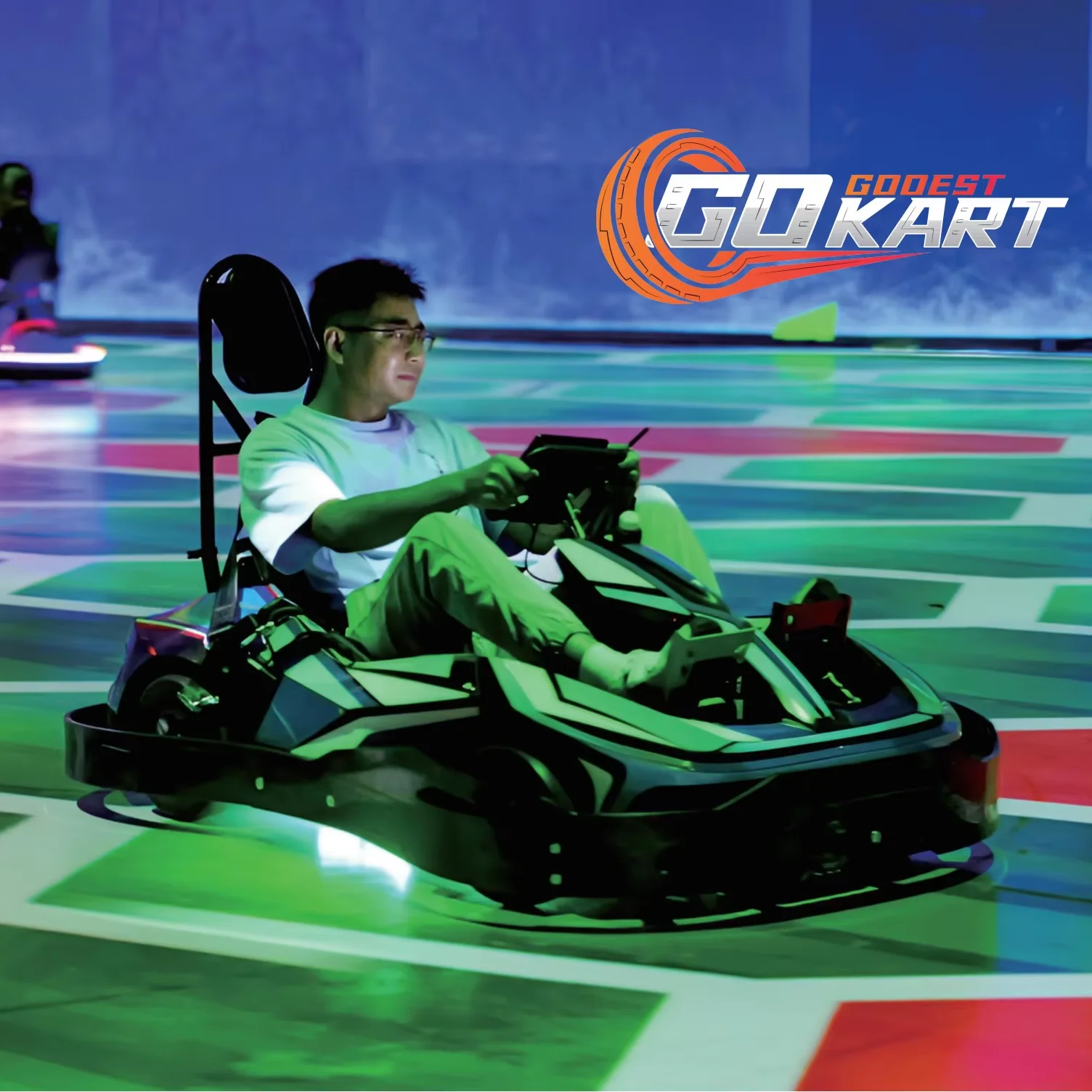 Interactive Floor Projection Games Projection Go Kart Immersive Large Projection Interactive Multiplayer Game With Warranty