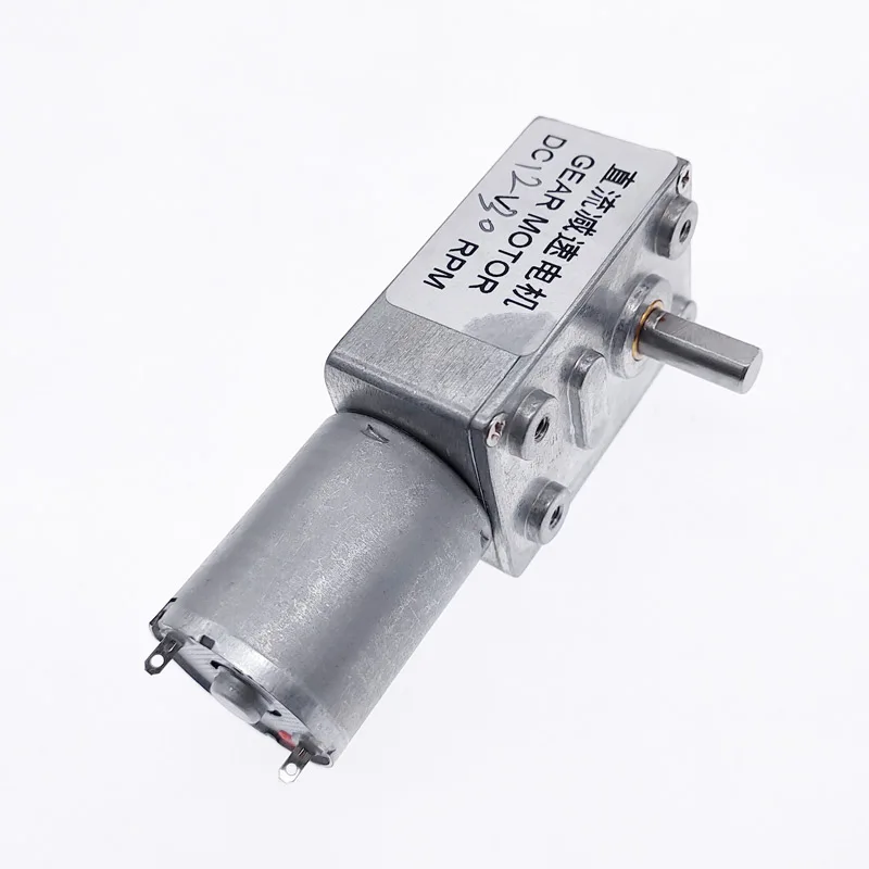 
ZGY370 reduction worm electric dc motor gearbox reducer 12v dc gear motor JGY370 12v dc motor 