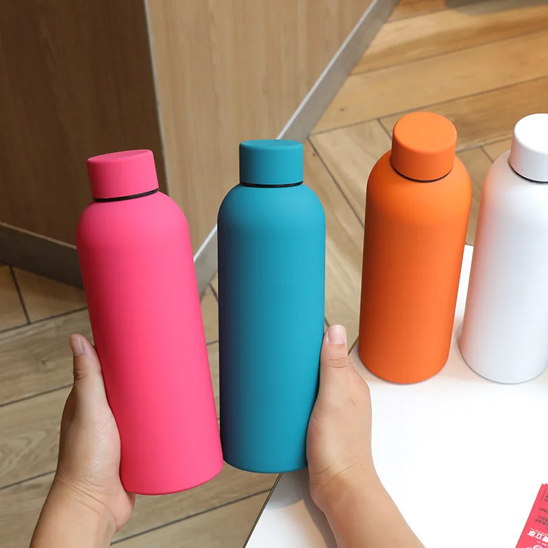High Quality Drinking Bottle Gym Double Wall Vacuum Stainless Steel Waterbottle Insulated Metal Water Bottle Custom Logo