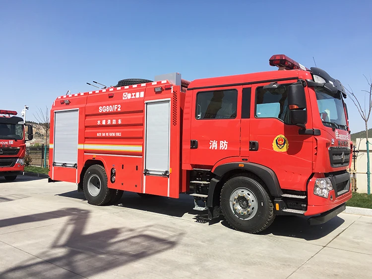 Пожарная машина XCMG SG80F2 8 тонн пожарная цена на продажу