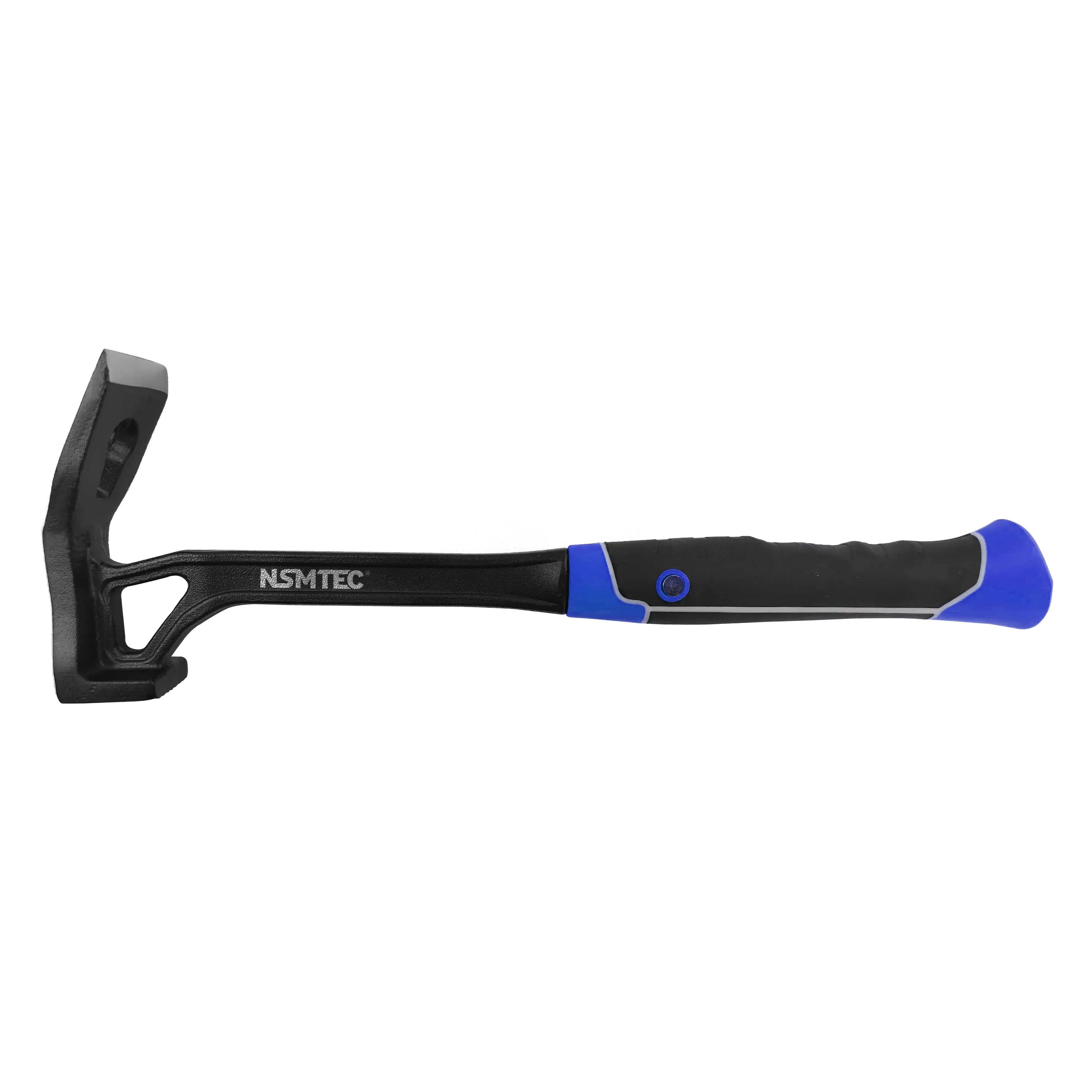 Soft Plastic Handle 600g Real Steel Milled Face Hoe End Dual Head Hammer Hoe with Heavy Duty Forged Adze