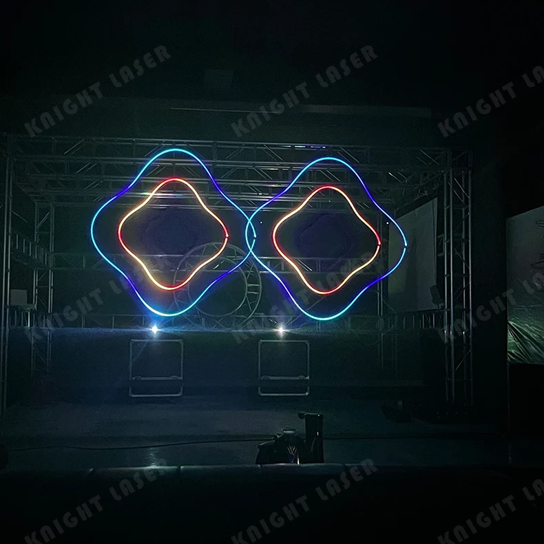 2023 New Professional 3d 5w Rgb Full Color Animation Star 5000mw Laser Light Projector with logo for Sale