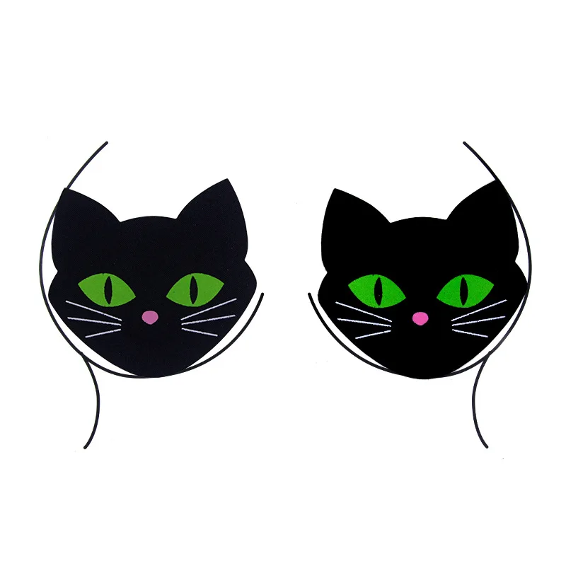 Magic Color Sexy Leopard Print Sexy Nipple Stickers Nipple Stickers Crystal