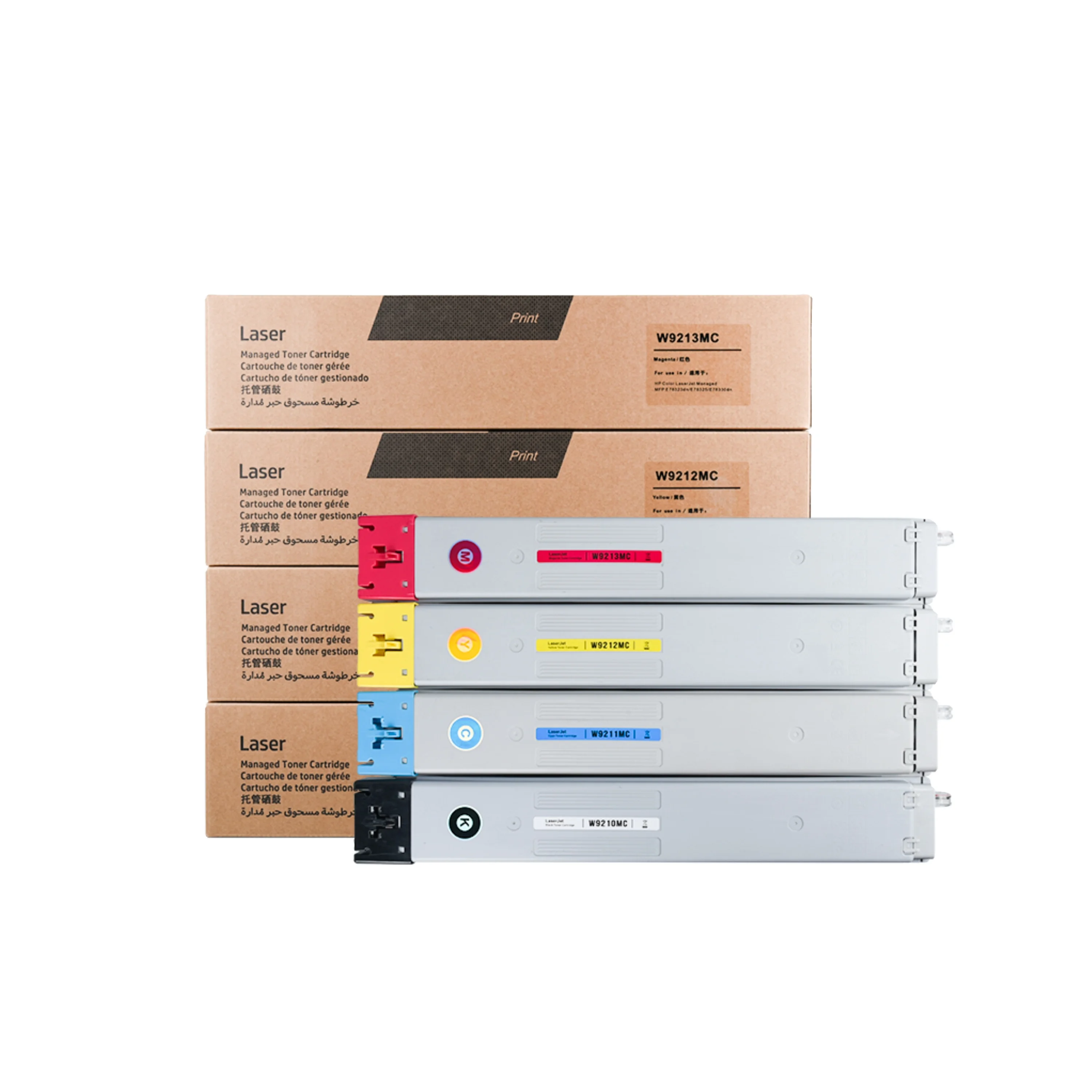 Картридж с тонером W9210MC W9211MC W9212MC W9213MC для HP Color LaserJet Managed MFP E78323 E78325 E78330 оригинальные Порошковые тонеры