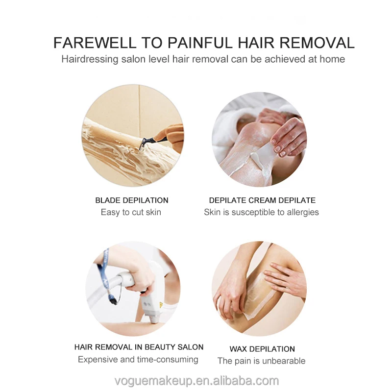 Newest High quality easy remove hair portable reusable crystal hair eraser painless glass hair removal