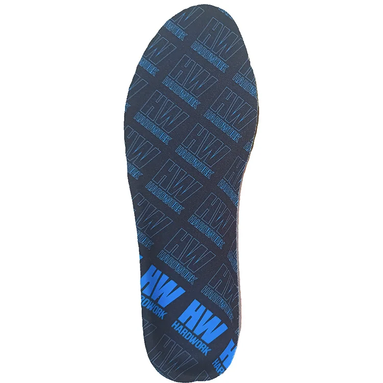 High Quality PU Sports Insoles Shock Absorption Heel Protection Plantar Fasciitis Relief For Men and Women Shoes Insole