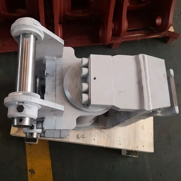 factory price 90 degree mechanical attach Tilt Rotating Quick Hitch to suit 3-5 ton excavator