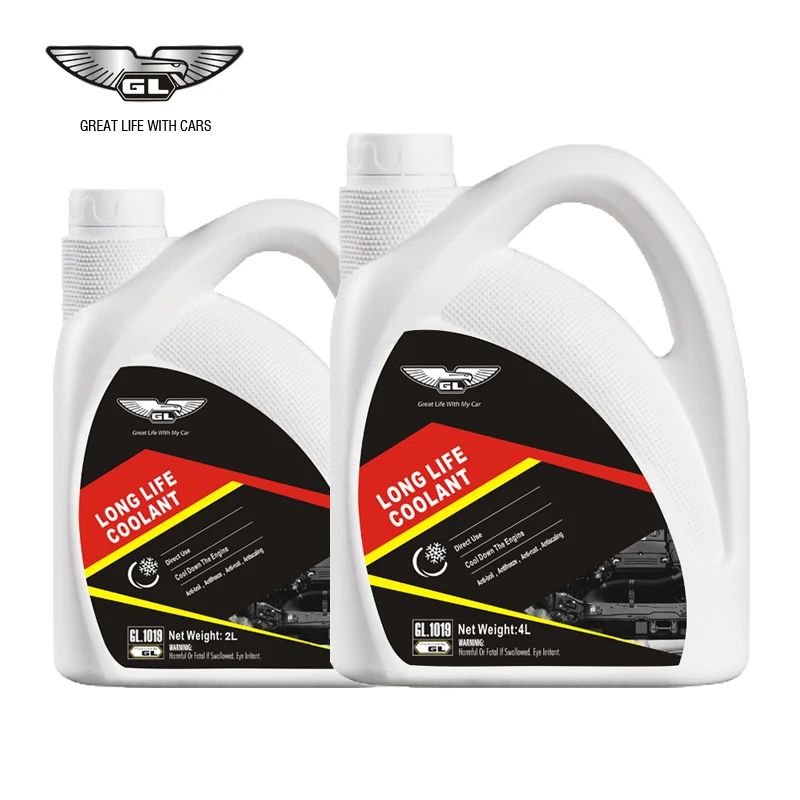 4L engine coolant brands GL long life best waterless concentrate ultra antifreeze coolant for car