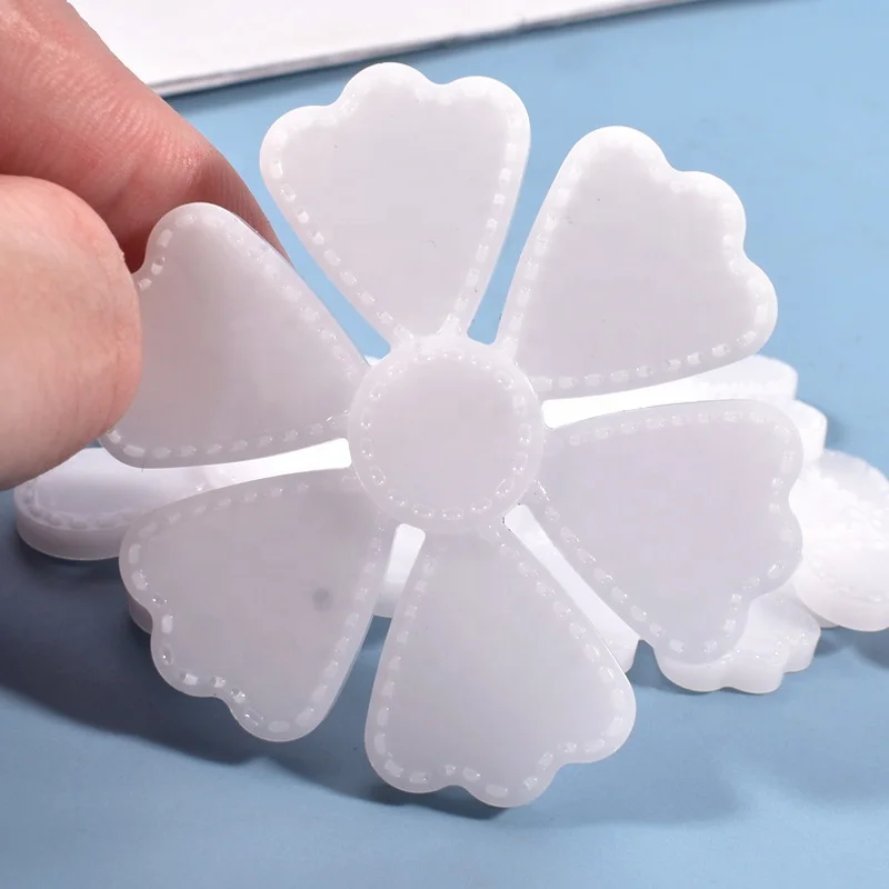 Blossom Flower Clay Molds Flower Petal Silicone Molds for Epoxy Resin