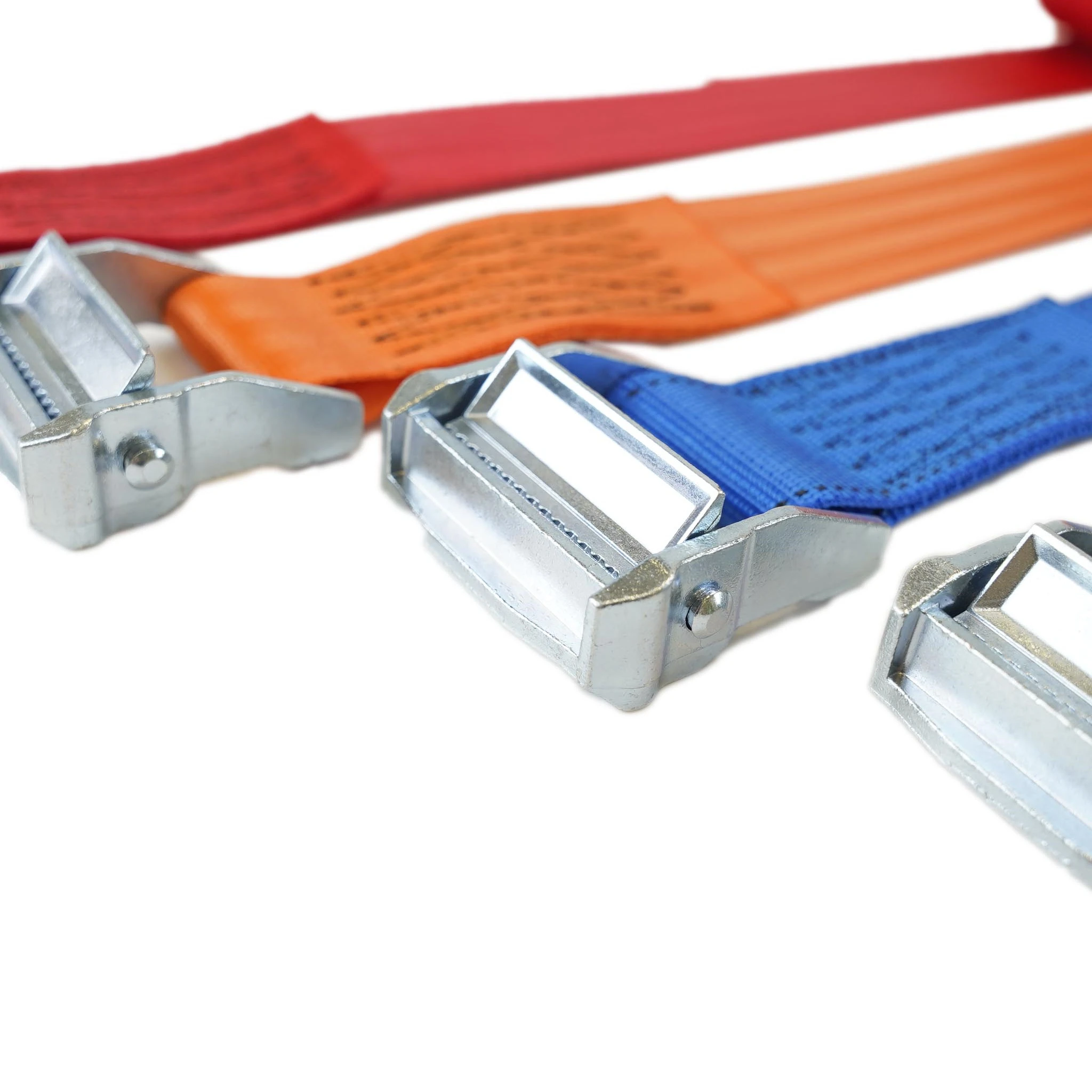 Hot sale 47mm adjustable Ratchet Straps web band with  Metal Buckle For Luggage and goods