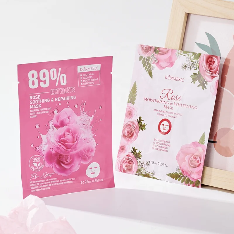 KORMESIC OEM ODM Facial Mask Skin Care Face  Firming Brightening Cosmetic Sheet Facial Mask