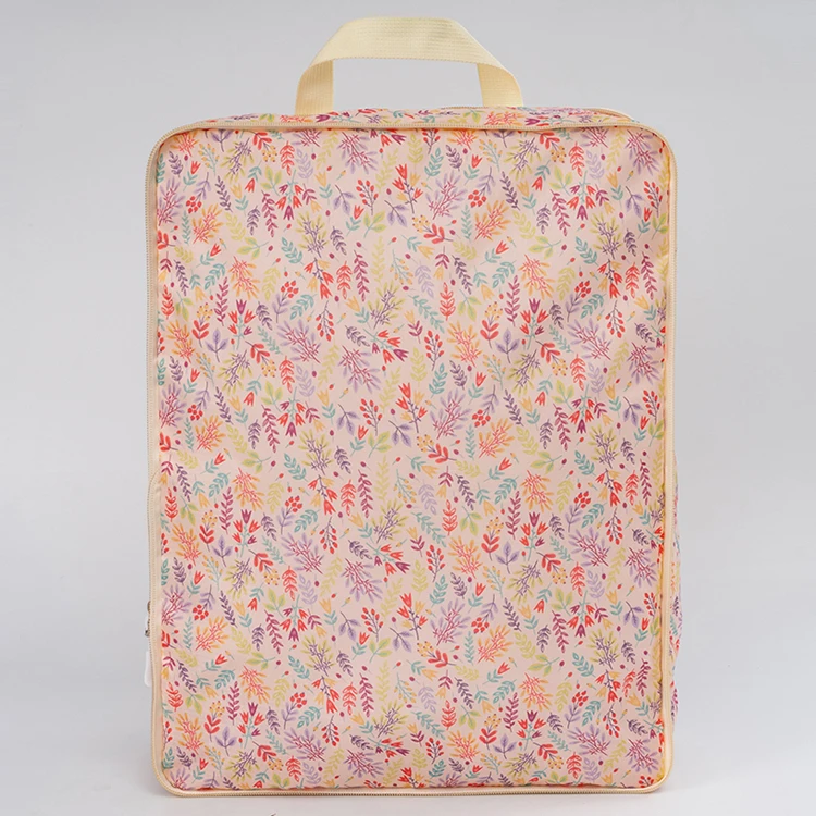 custom print 6set compression packing cubes for travel lightweight expandable travel organizer cubes