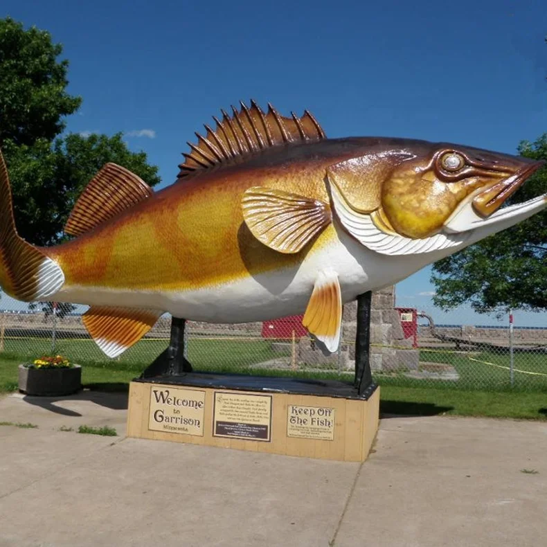 outdoor square decoration large fiberglass fish sculpture artificial resin fish statues tunas sculpture
