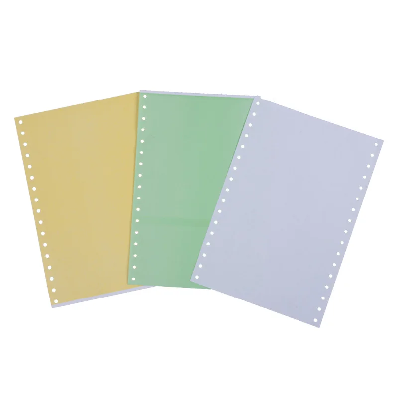 Low moq continuous ncr computer form forms carbonless paper