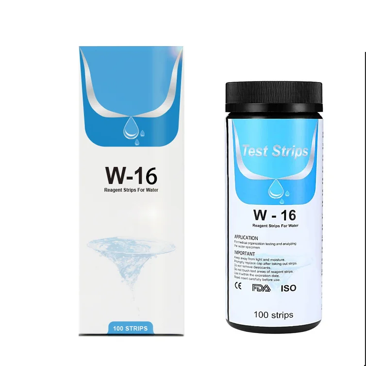 16 in 1 LOW detection Drinking Water Test Kit -  Accurate Test Strips ,14-Way Swimming Pool and Spa Water test strips