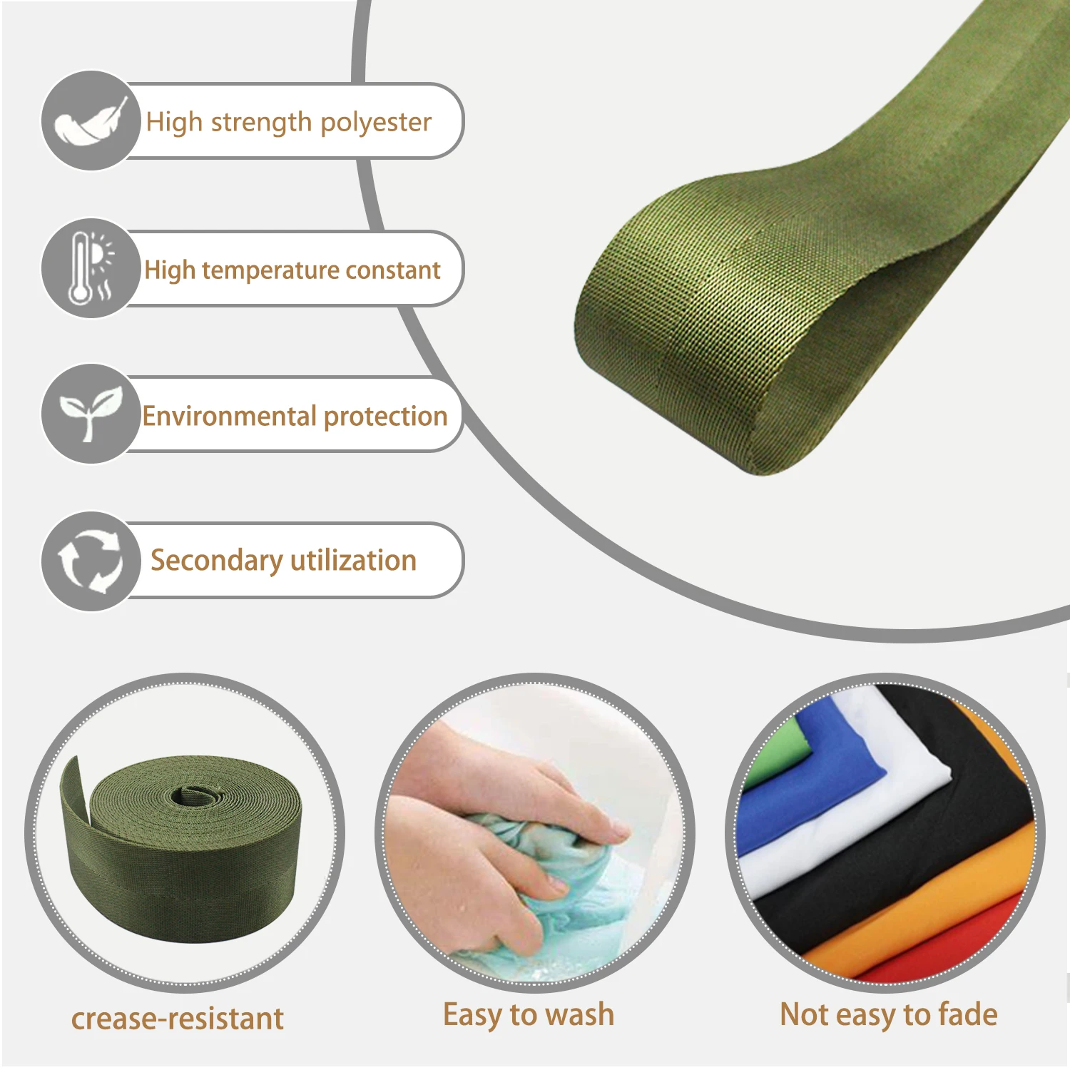 10mm Strap Plastic Triglide 20mm Flat Trglide Belt Buckle 50mm Personalized Reprossed 1.5 Inch Polypropulene 25mm Nylon Webbing