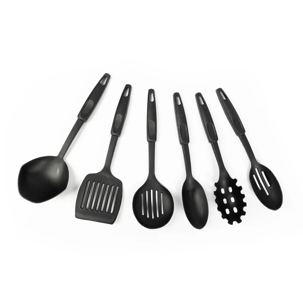 Smartpan  Customized Wholesale high grade Aluminum 13 Pcs Black Kitchen Non Stick cookware Utensils set