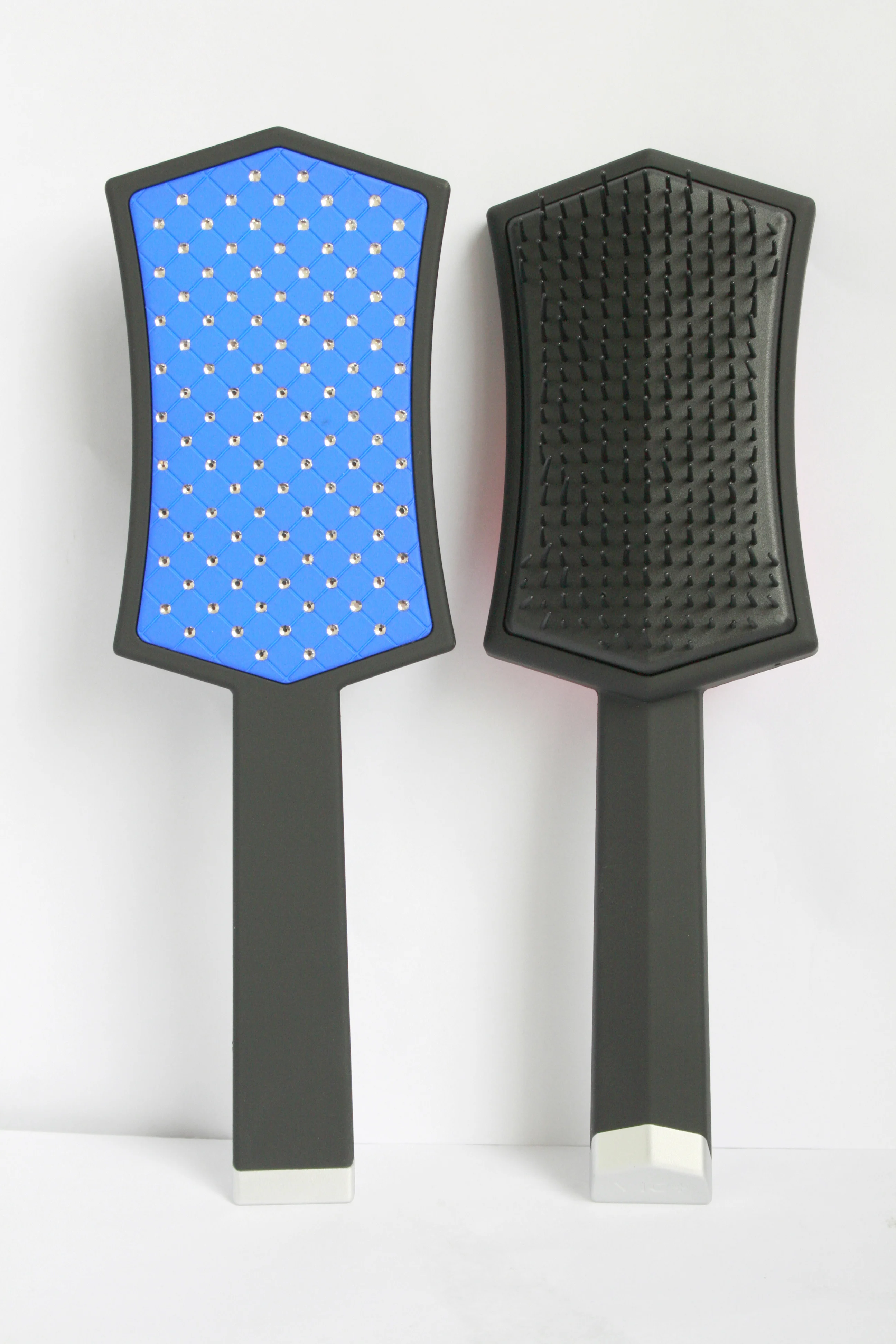Detangle Brush Plastic Magic Diamond Hair Brush  diamond design