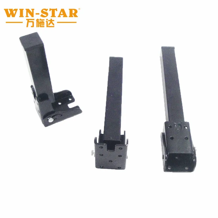 Deformable furniture wall bed use 90 degree invisible metal folding /extendable table legs