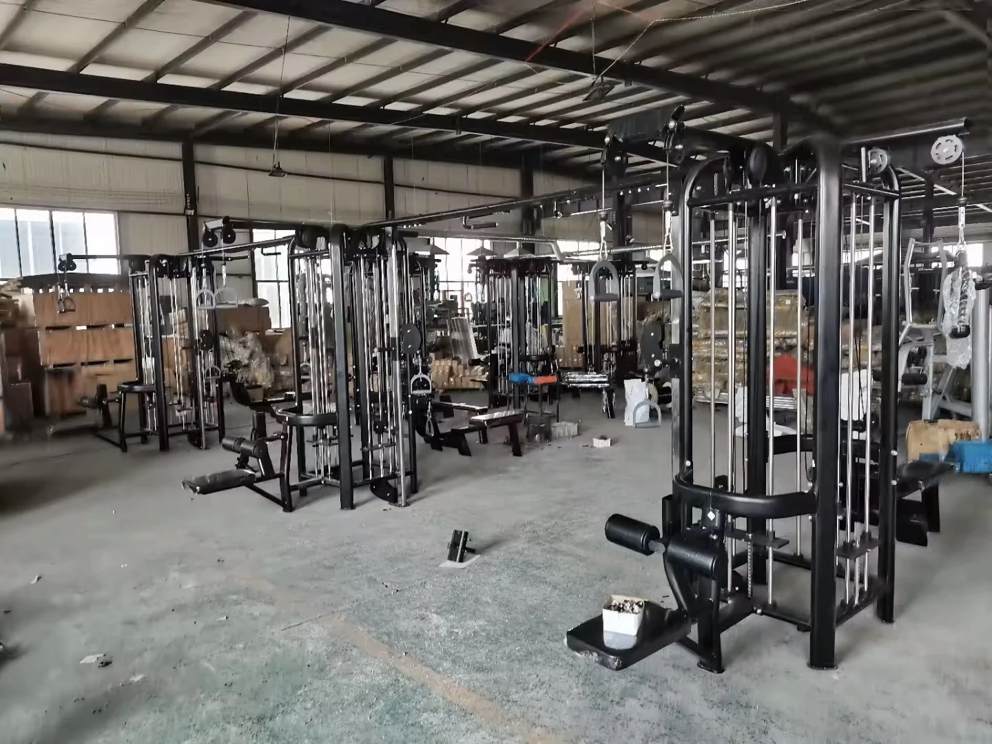 Commercial 8 Multi Jungle Station Functional 8 Station Multi Gym Equipment With Wholesale Price