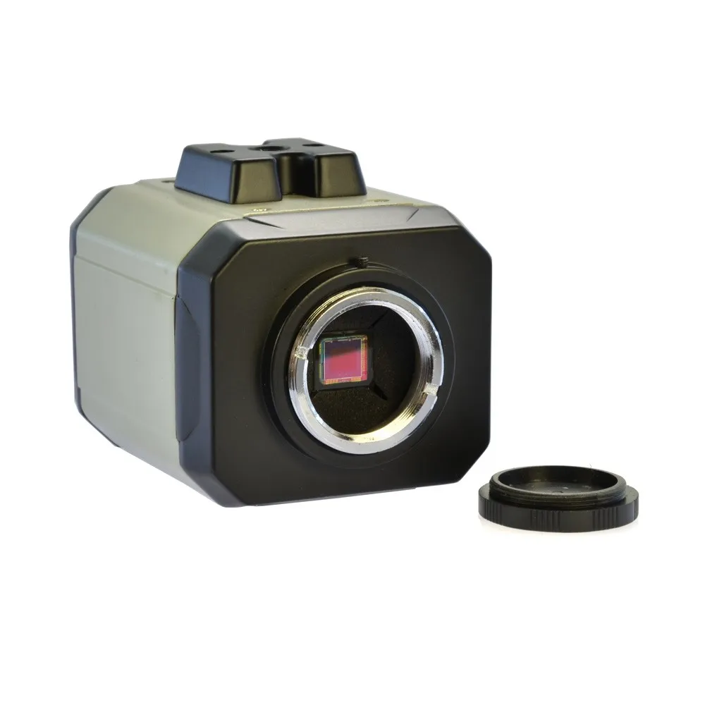1200TVL BNC Microscope Camera Color CCD Industrial Microscope + 100X Lens Monocular Video Camera