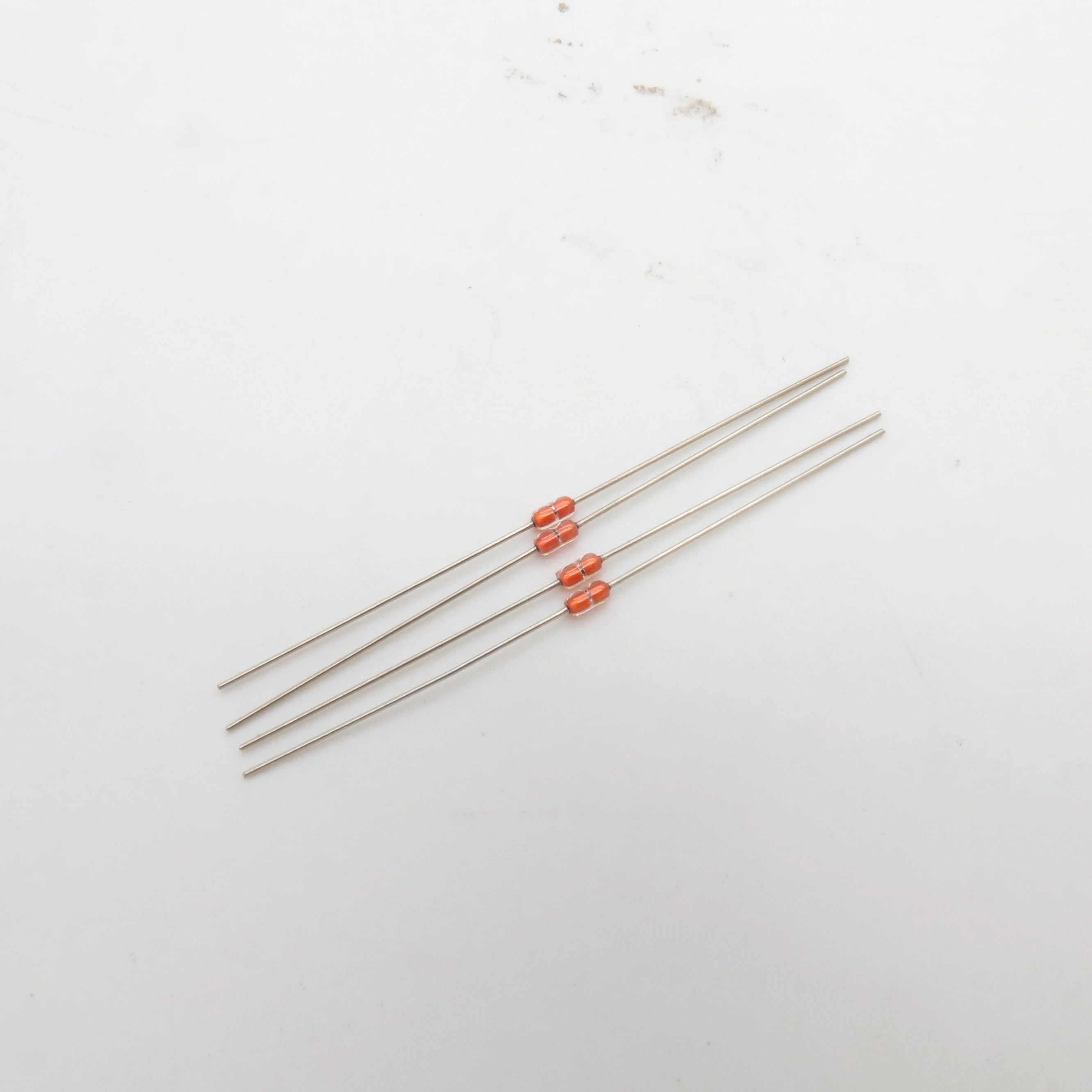 MF58 Air-condition Axial Type DO-35 Diode Package High Precision Glass Encapsulated NTC Temperature Sensor Thermistor