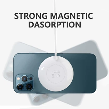 15W Fast Charging Magnetic Wireless Black