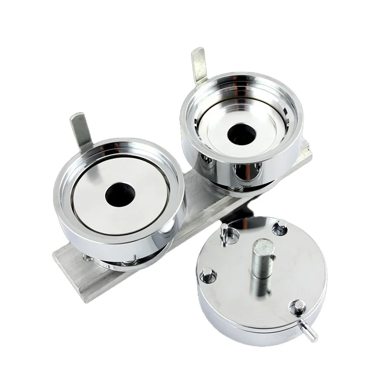 75mm manufacturers directly supply tinplate button machine mould, badge mould and tripod badge machine