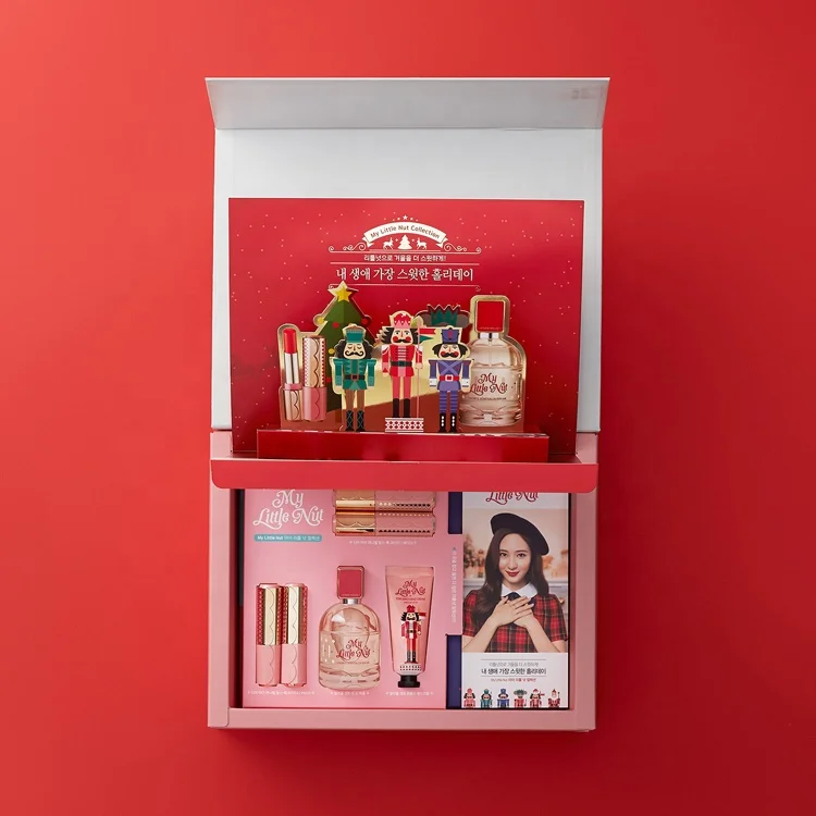 custom A4 size  3d  Pop Up Christmas Eve gift boxes for kids