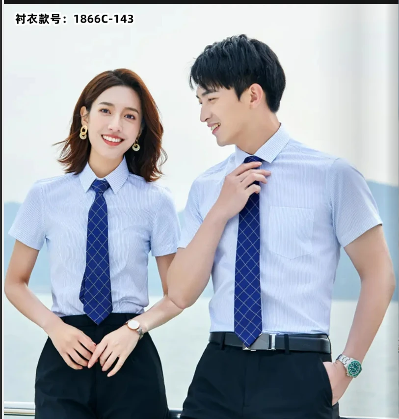 Оптовая продажа индивидуальные высококачественные мужские классические рубашки с короткими рукавами в деловом стиле