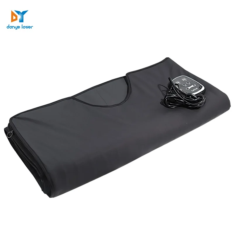 Heating Sauna Blanket premium grade PU leather Body Weight Loss Thermal Blanket Far Infrared Sauna Blanket Slimming High Energy