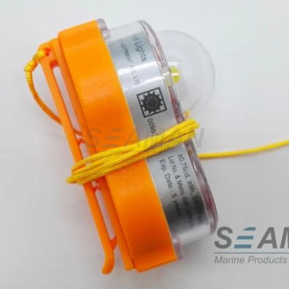 Automatic Survivor Locator Light SOLAS Life Jacket Light for Man Overboard Survival Vest