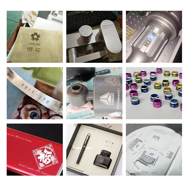 Semi-hosted Mini laser marking machine 50W 60W 80W 100W gold jewelry laser cutting and marking
