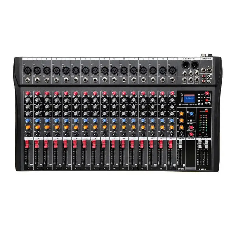 Hot Sale 16-Channel Kit Audio Mixer  Amplifier