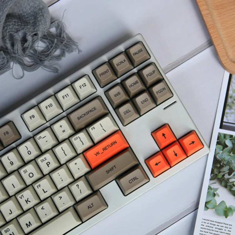SA Custom 100%/80%/70%/60% Gaming Dye-sub Keycaps Mechanical Keyboard PBT Keycap 104/87/61 keys set