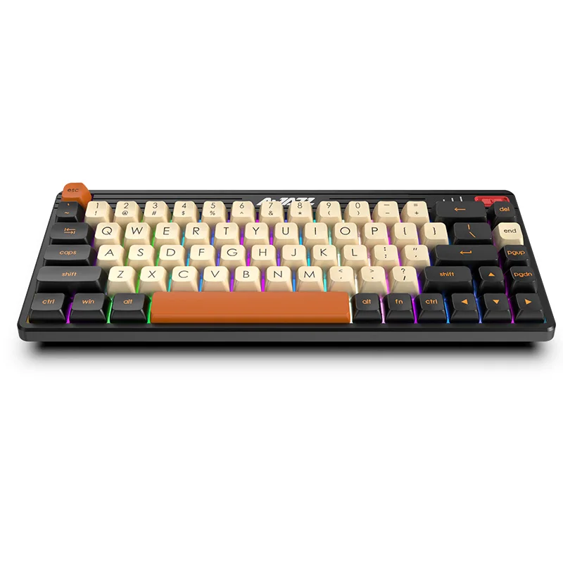 AJAZZ K690T DIY  BT 2.4G wired RGB backlit mechanical keyboard