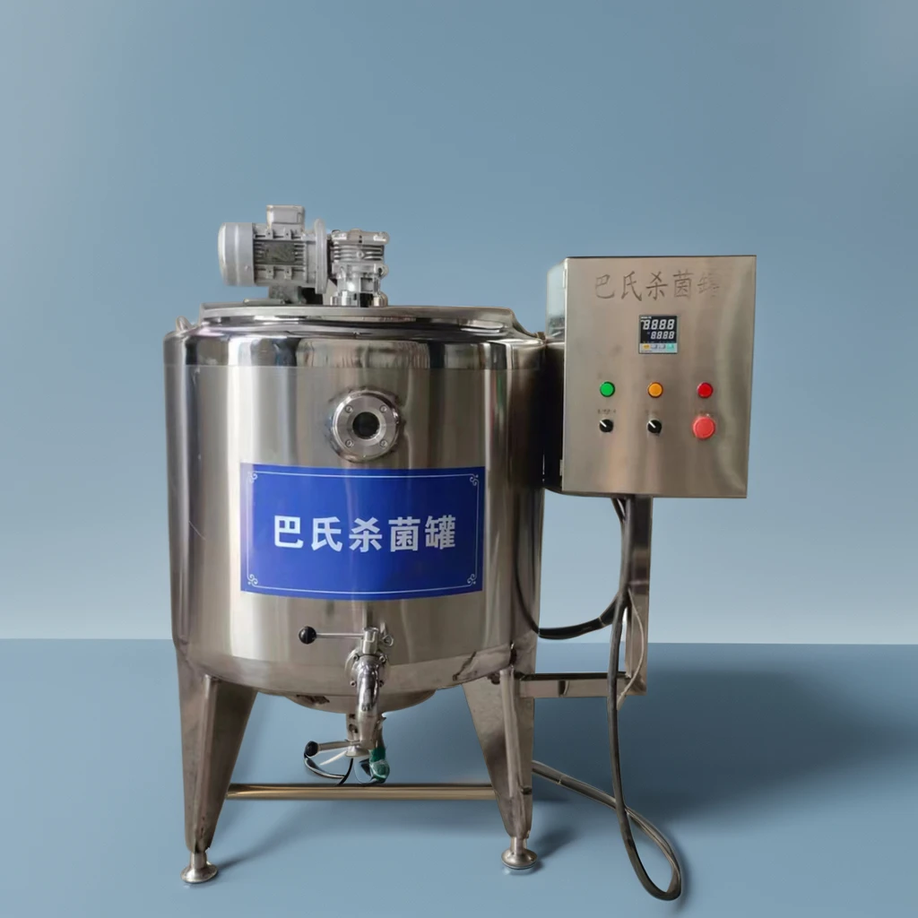 200L Automated Batch Pasteurizer Stainless Steel Pasteurization Tank Small Milk sterilization Equipment For Sale