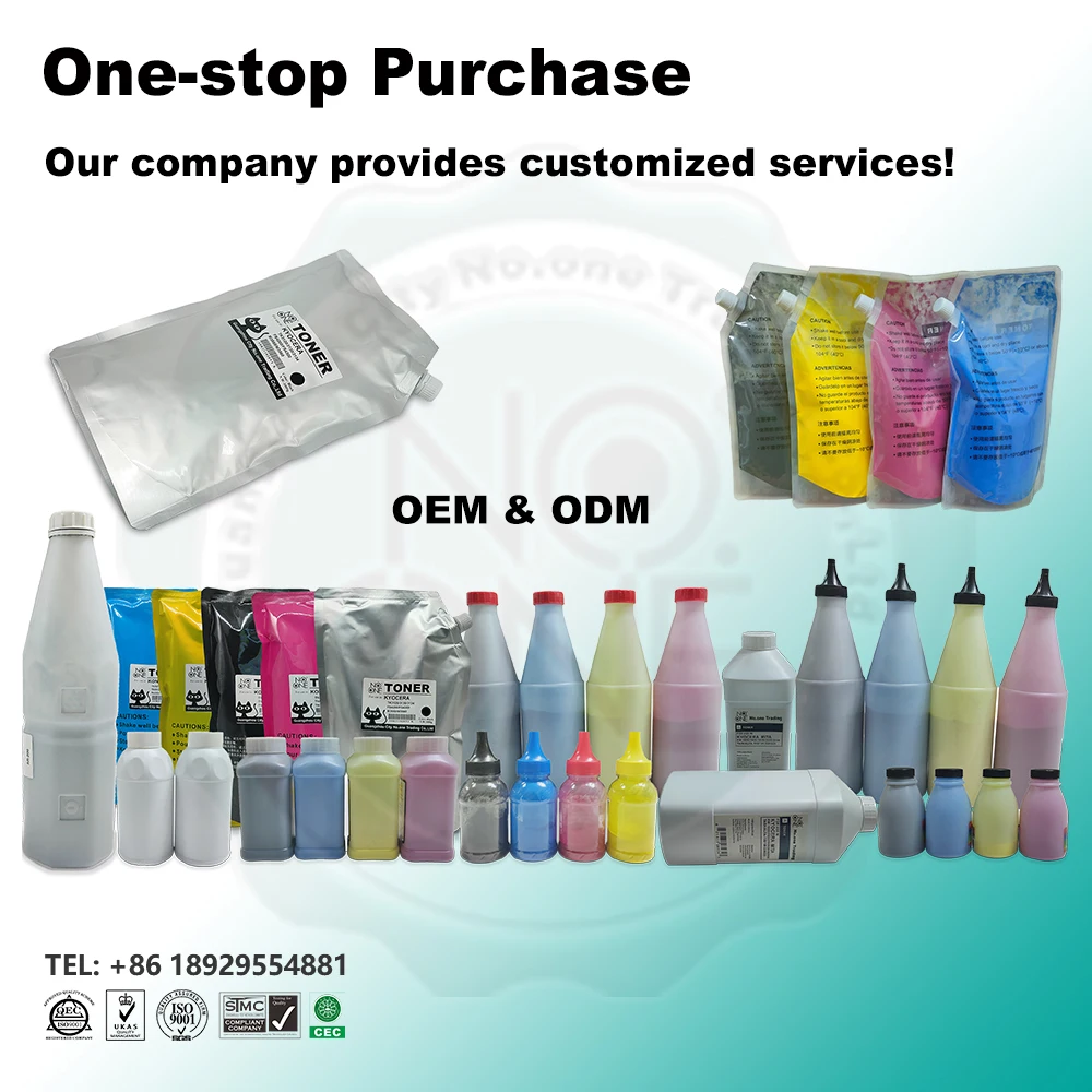 Green Mitsubishi Universal Laser Toner Powder Refill Toner Powder Manufacturing Machines Bulk Tti Japan 1kg Black Life for Canon