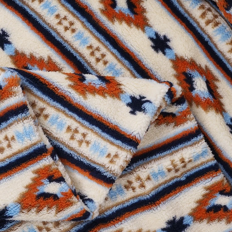 Winter hot sale customized soft printed polyester teddy fleece blanket