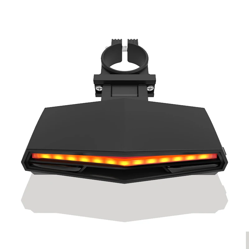 Wireless bike Rear Light laser  Smart USB  Rechargeable Cycling Accessories Warning  motor cycle  Remote Turn bicycle rear light