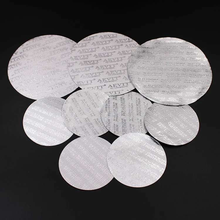 Рельефная самоклеящаяся прокладка из алюминиевой фольги от производителя, чувствительная к давлению Подкладка/крышки